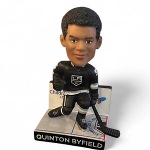 NHL Black and White Hockey Player Sculpture